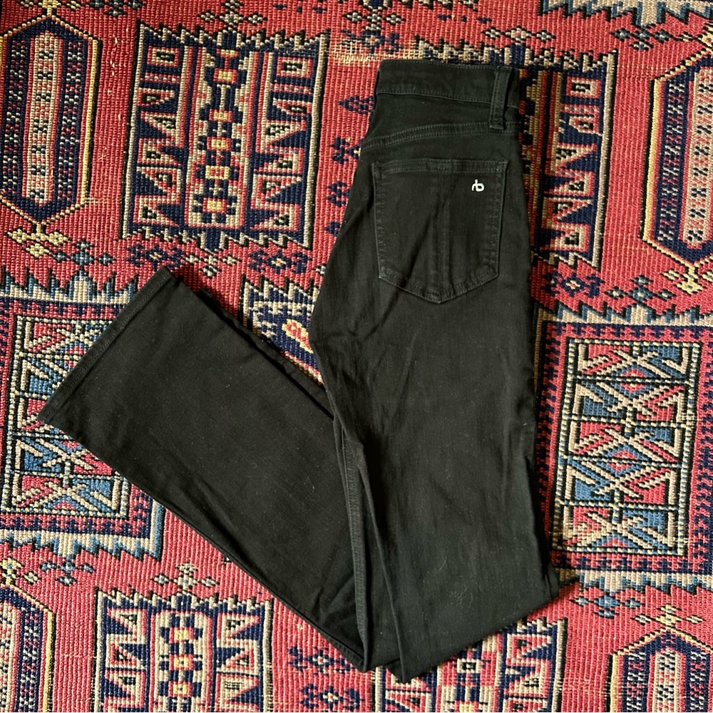 Rag & Bone Nina Bootcut Black Women's Jeans